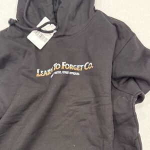 Learn To Forget Co. Black Hoodie